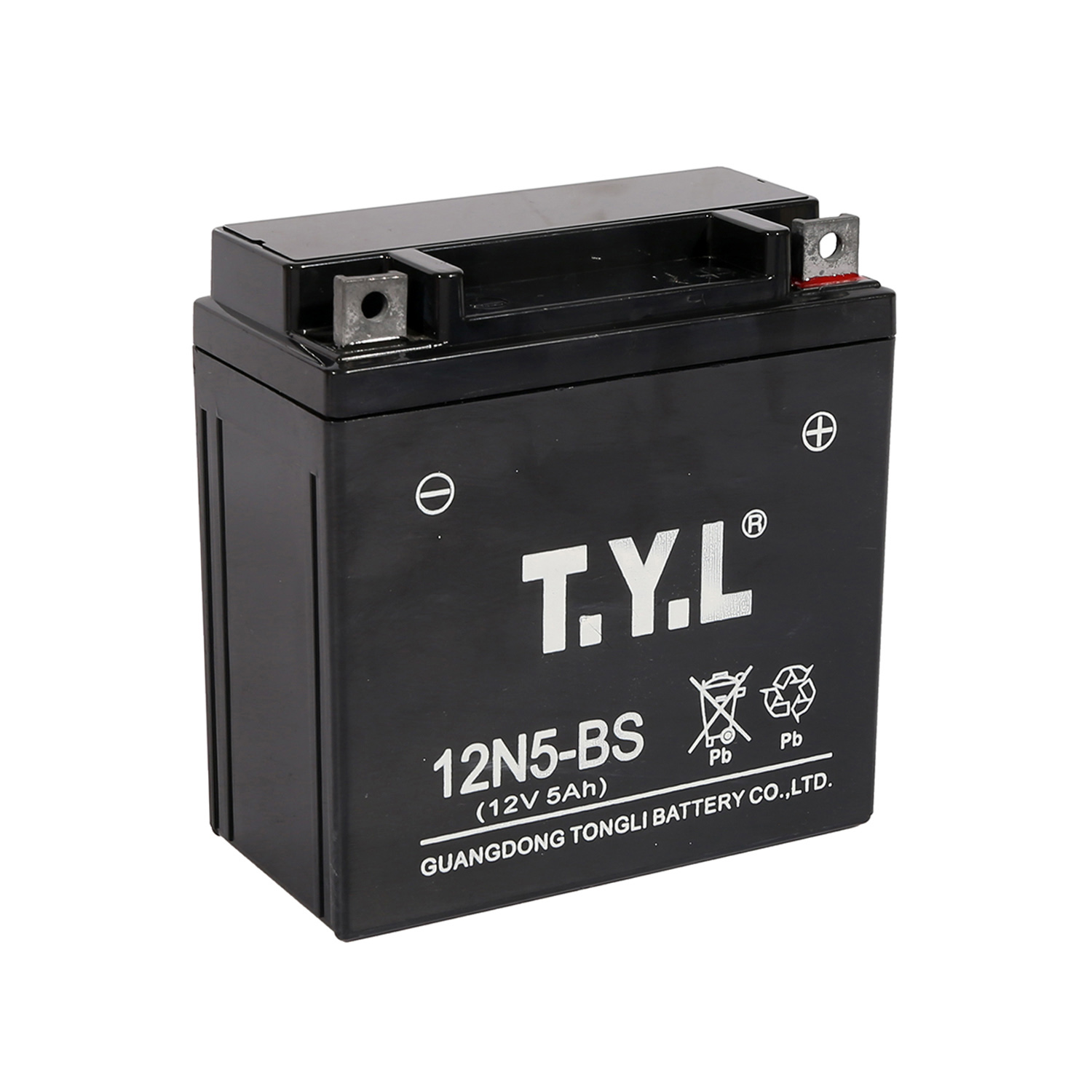 12N5-BS Våtlading Vedlikeholdsfritt batteri